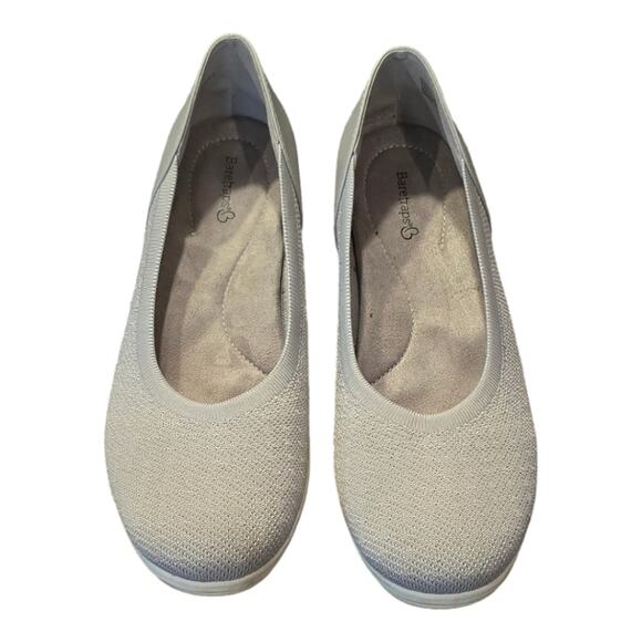 Baretraps Marirly‎ Grey Comfy Cushioned Flats Shoes Women's Size 11 - Picture 1 of 6